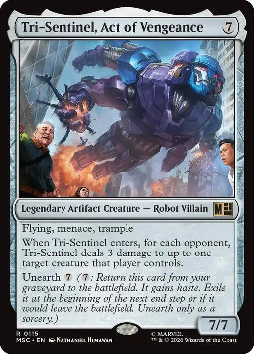 Tri-Sentinel, Act of Vengeance (115) [Marvel Super Heroes Commander]
