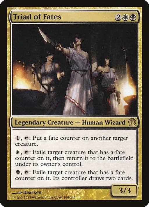 Triad of Fates [Theros] - MTG Single