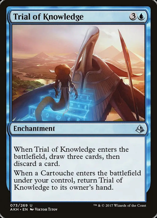 Trial of Knowledge [Amonkhet] - MTG Single