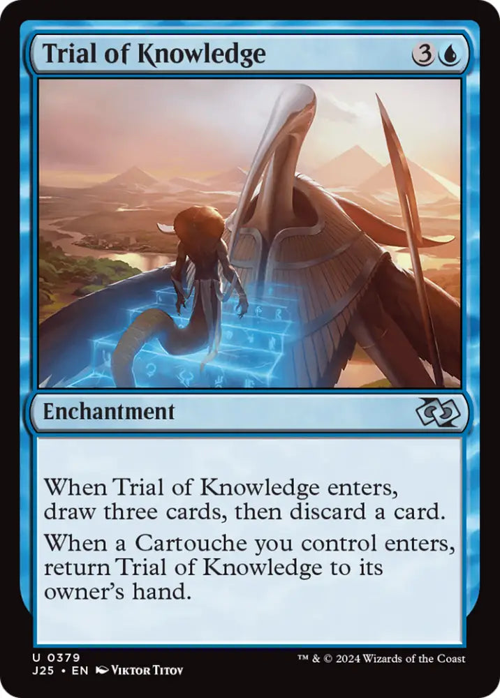 Trial of Knowledge [Foundations Jumpstart] - MTG Single
