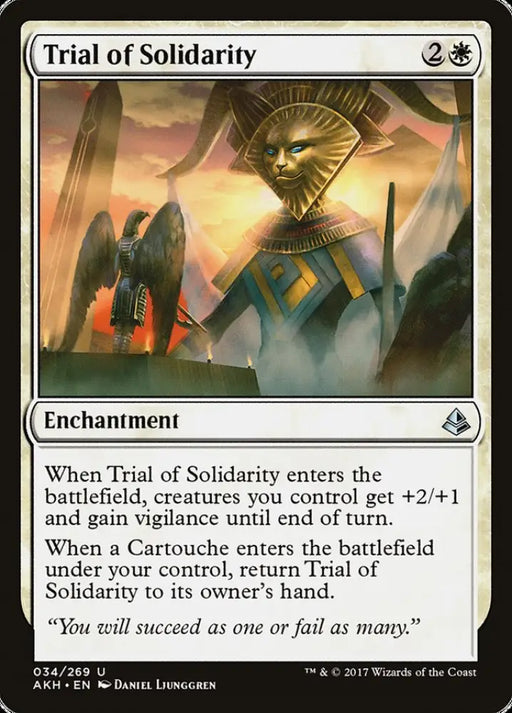 Trial of Solidarity [Amonkhet] - MTG Single