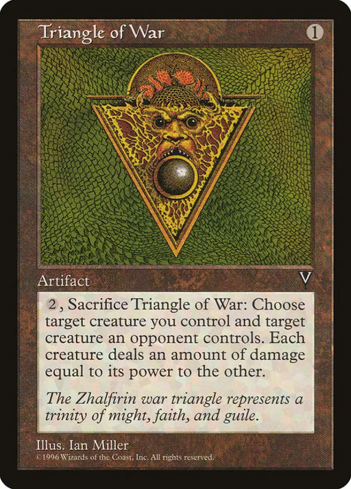 Triangle of War [Visions] - MTG Single
