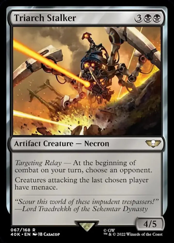 Triarch Stalker [Warhammer 40,000] - MTG Single