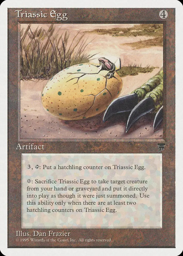 Triassic Egg [Chronicles] - MTG Single
