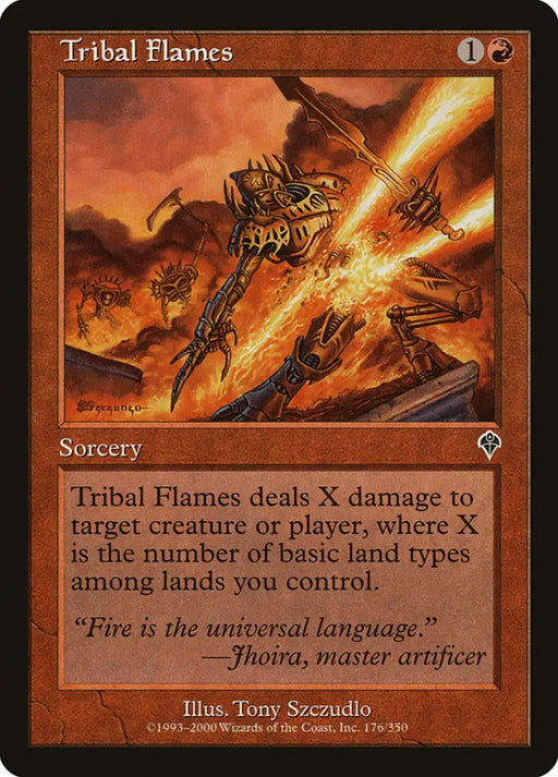Tribal Flames [Invasion] - MTG Single