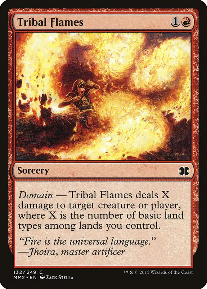 Tribal Flames [Modern Masters 2015] - MTG Single