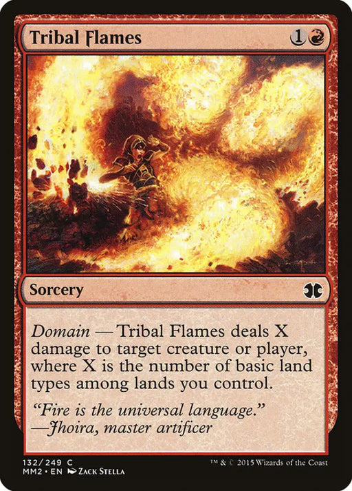 Tribal Flames [Modern Masters 2015] - MTG Single
