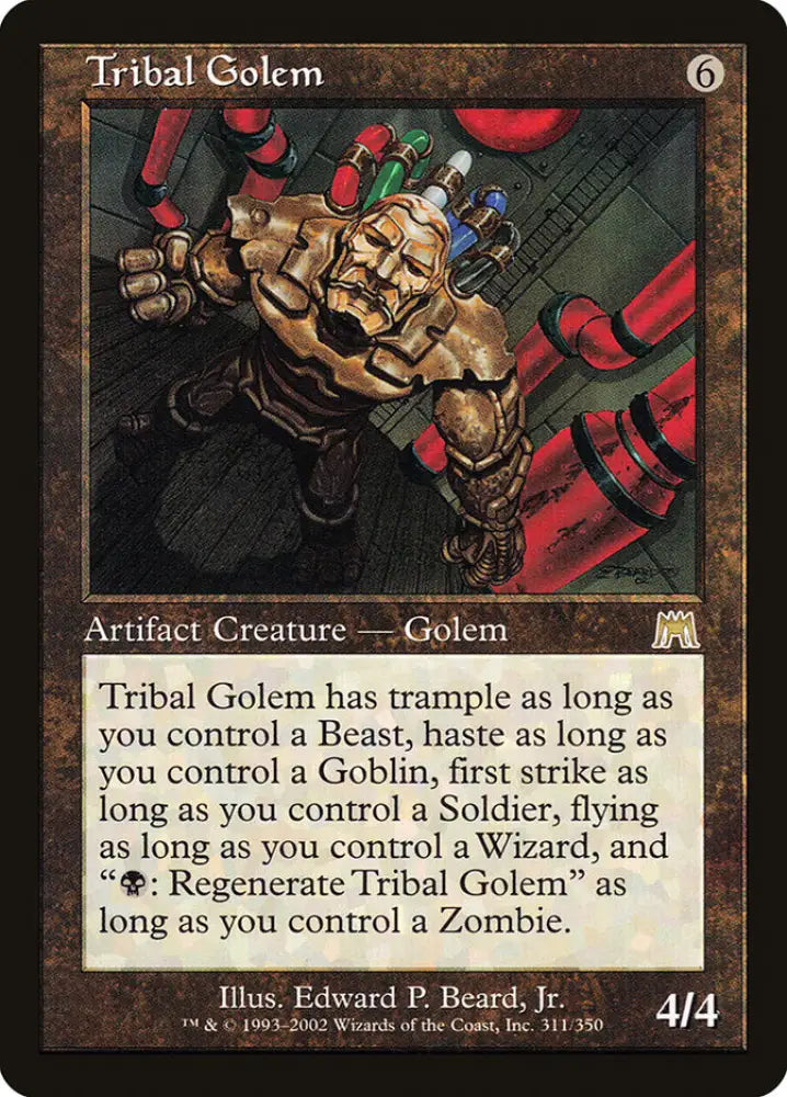 Tribal Golem [Onslaught] - MTG Single