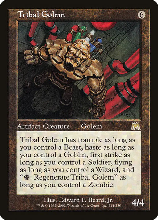 Tribal Golem [Onslaught] - MTG Single
