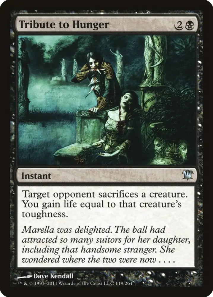 Tribute to Hunger [Innistrad] - MTG Single