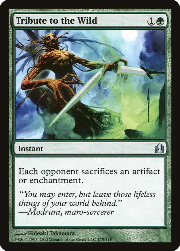 Tribute to the Wild [Commander 2011] - MTG Single