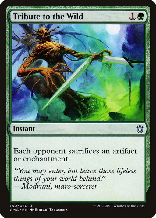 Tribute to the Wild [Commander Anthology] - MTG Single