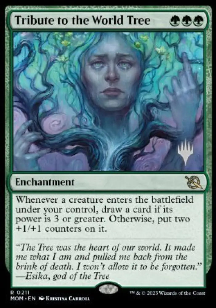 Tribute to the World Tree (Promo Pack) [March of the Machine Promos] - MTG Single