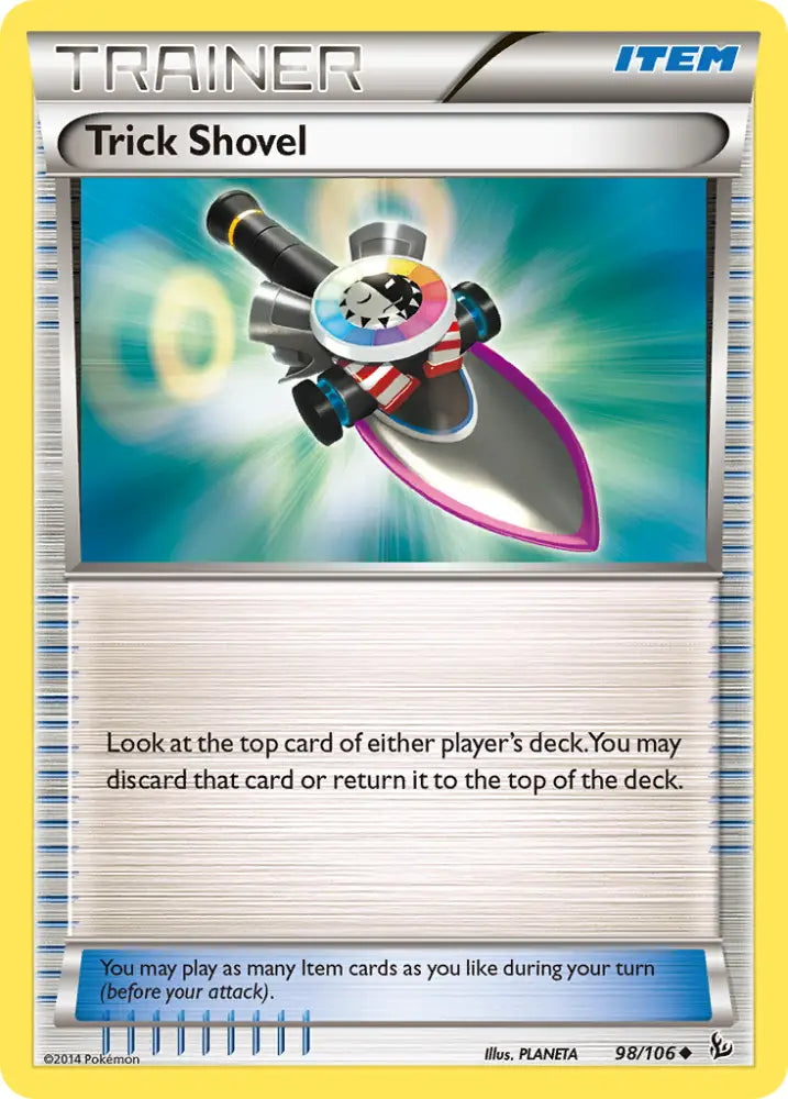 Trick Shovel (98/106) [XY: Flashfire] - Pokemon Single