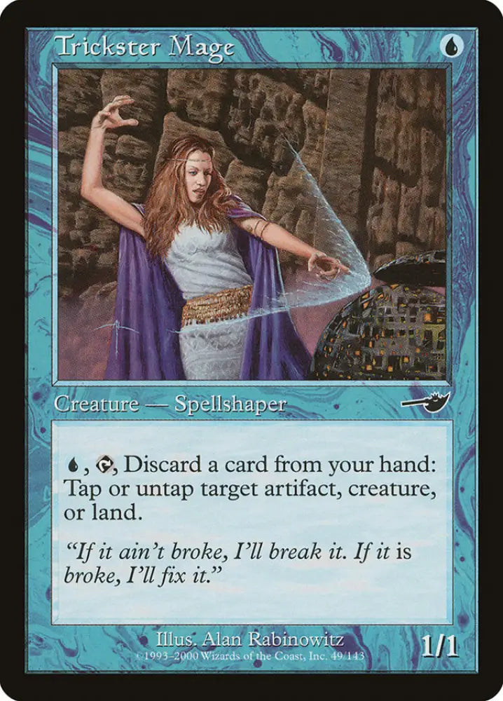 Trickster Mage [Nemesis] - MTG Single