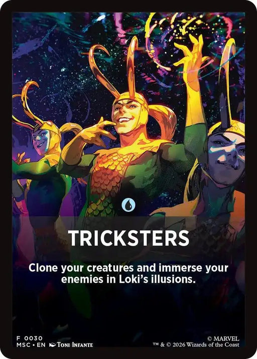 Tricksters Theme Card (30) [Marvel Super Heroes Commander]