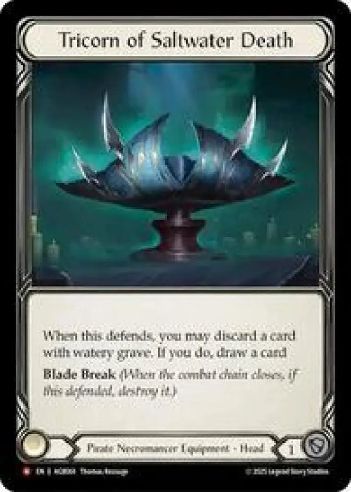 Tricorn of Saltwater Death (AGB004) [Armory Deck Gravy Bones]