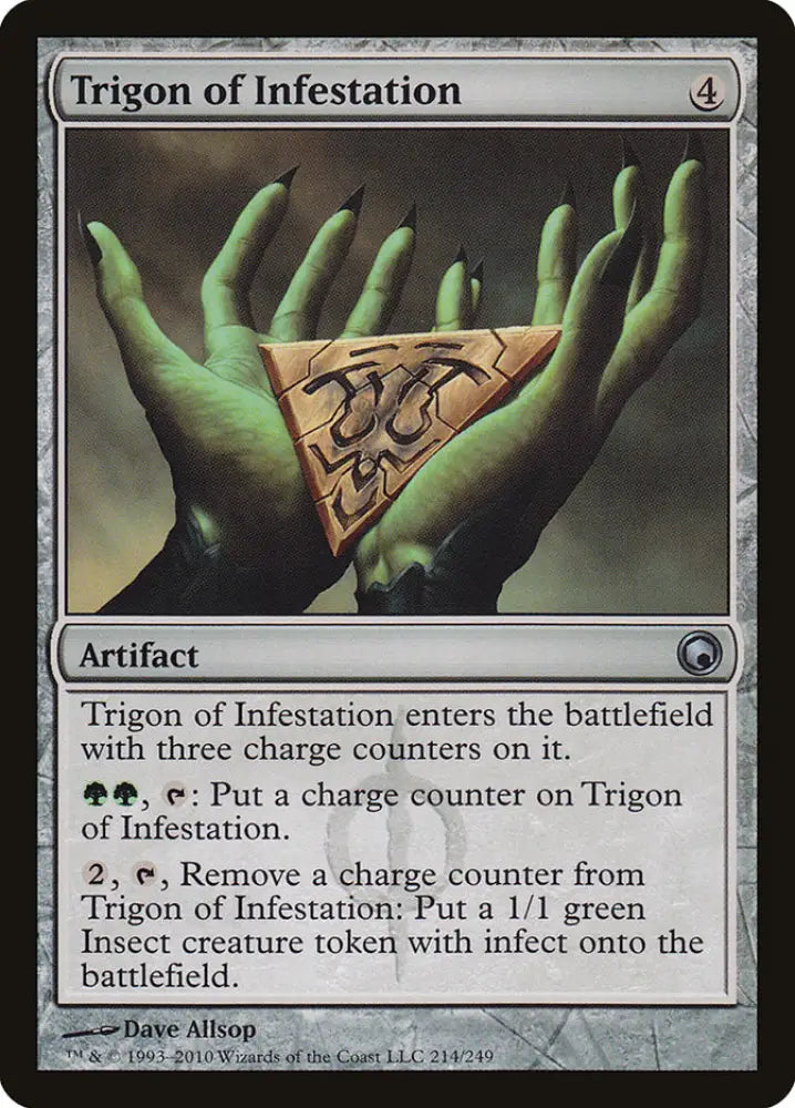 Trigon of Infestation [Scars of Mirrodin] - MTG Single