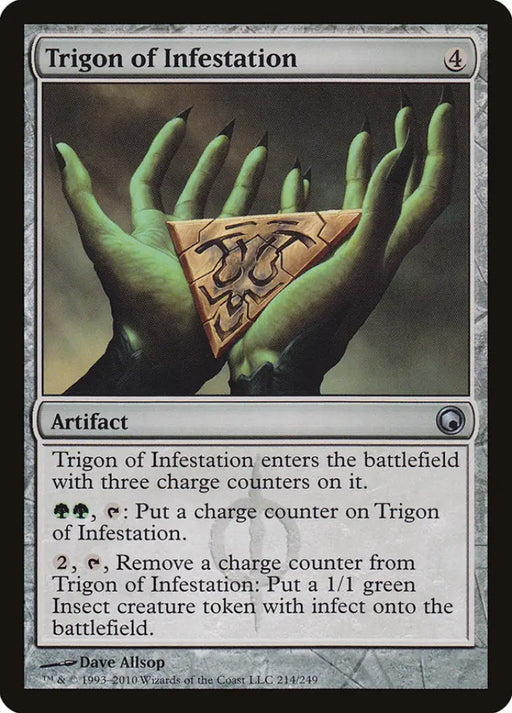 Trigon of Infestation [Scars of Mirrodin] - MTG Single