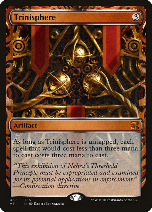 Trinisphere [Kaladesh Inventions] - MTG Single