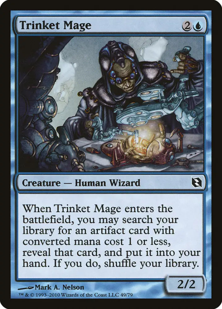 Trinket Mage [Duel Decks: Elspeth vs. Tezzeret] - MTG Single