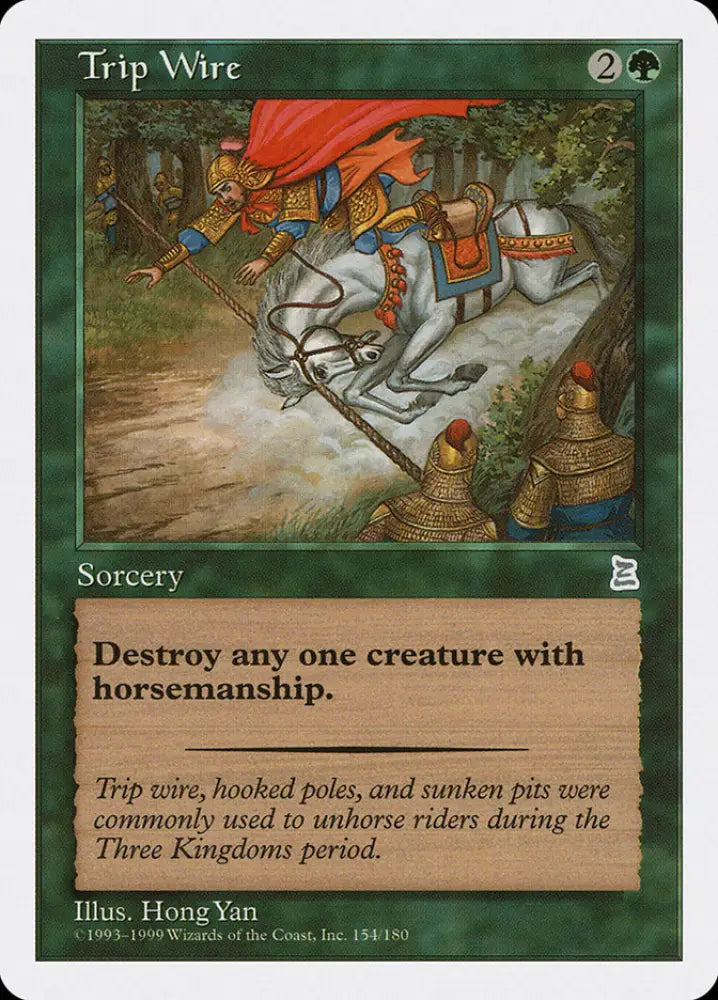 Trip Wire [Portal Three Kingdoms] - MTG Single