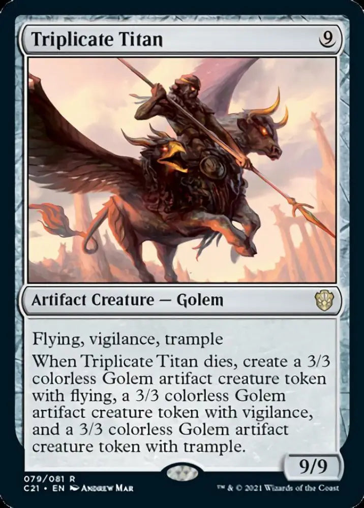 Triplicate Titan [Commander 2021] - MTG Single