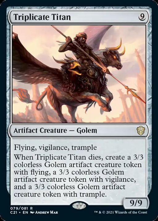 Triplicate Titan [Commander 2021] - MTG Single