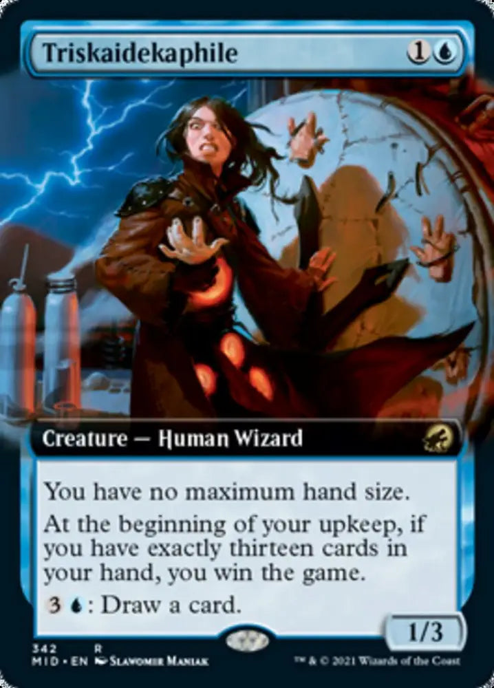 Triskaidekaphile (Extended Art) [Innistrad: Midnight Hunt] - MTG Single