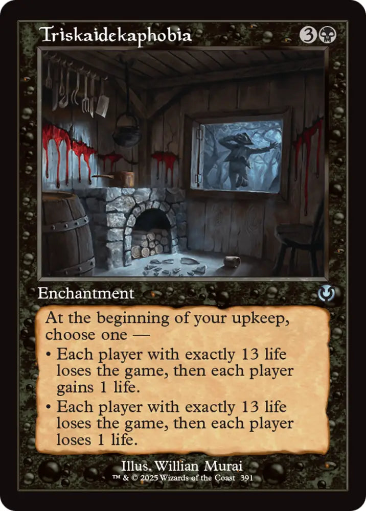 Triskaidekaphobia (Retro Frame) [Innistrad Remastered] - MTG Single