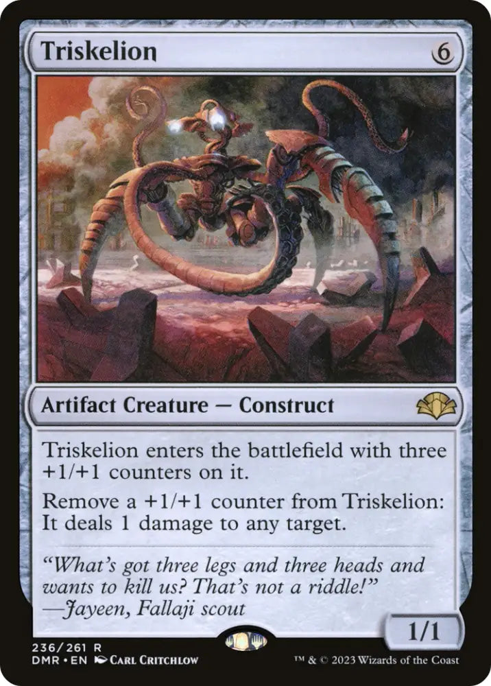 Triskelion [Dominaria Remastered] - MTG Single