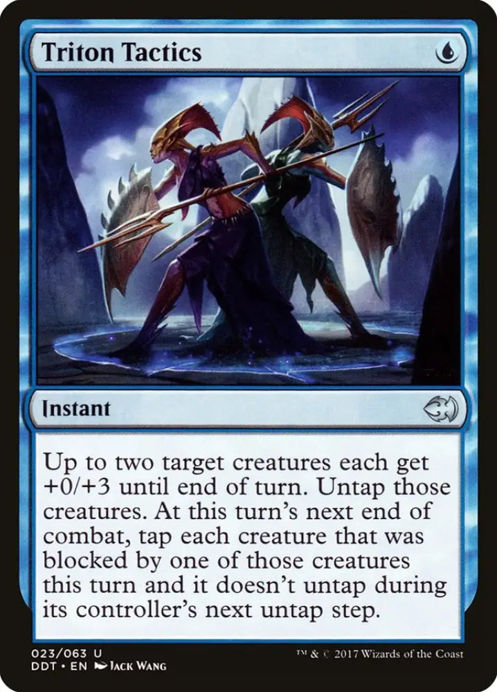 Triton Tactics [Duel Decks: Merfolk vs. Goblins] - MTG Single