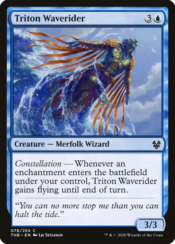 Triton Waverider [Theros Beyond Death] - MTG Single