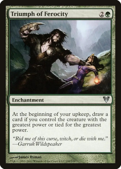 Triumph of Ferocity [Avacyn Restored] - MTG Single
