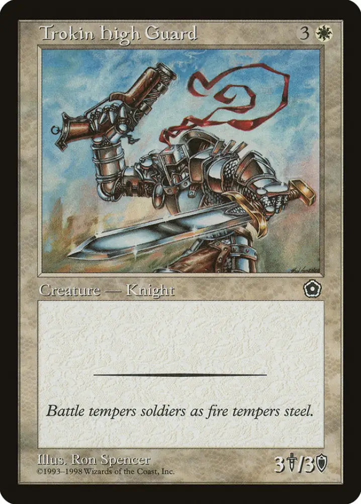 Trokin High Guard [Portal Second Age] - MTG Single