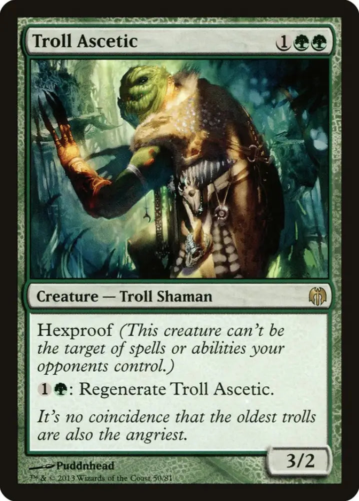 Troll Ascetic [Duel Decks: Heroes vs. Monsters] - MTG Single