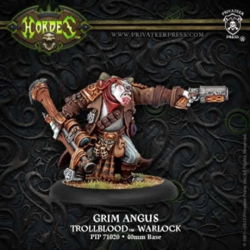 Trollblood Grim Angus Warlock Blister - Role Playing Game