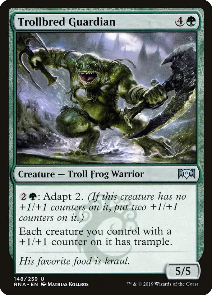 Trollbred Guardian [Ravnica Allegiance] - MTG Single