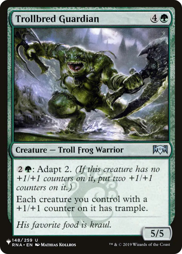 Trollbred Guardian [The List] - MTG Single