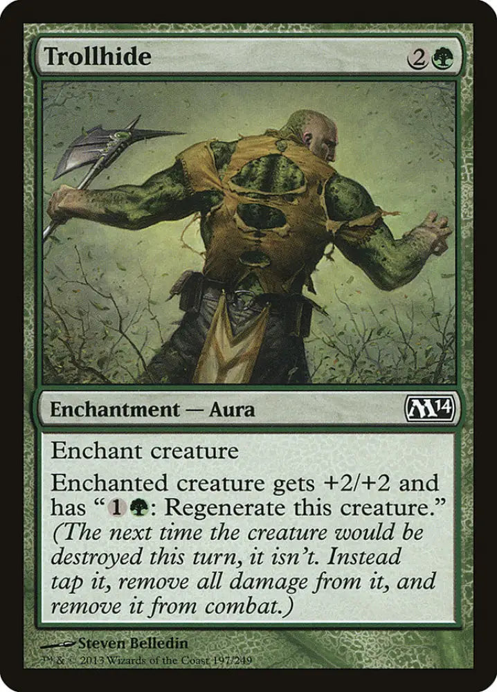 Trollhide [Magic 2014] - MTG Single