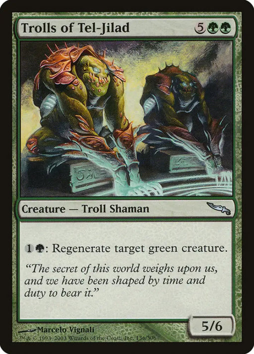 Trolls of Tel-Jilad [Mirrodin] - MTG Single
