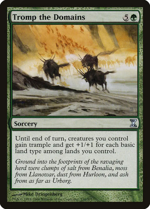 Tromp the Domains [Time Spiral] - MTG Single