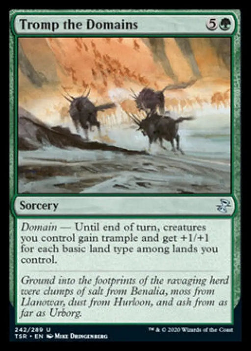 Tromp the Domains [Time Spiral Remastered] - MTG Single