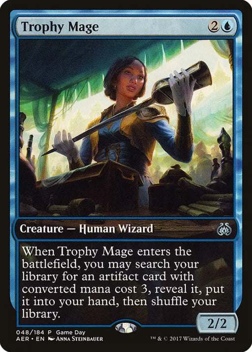 Trophy Mage (Game Day) [Aether Revolt Promos] - MTG Single