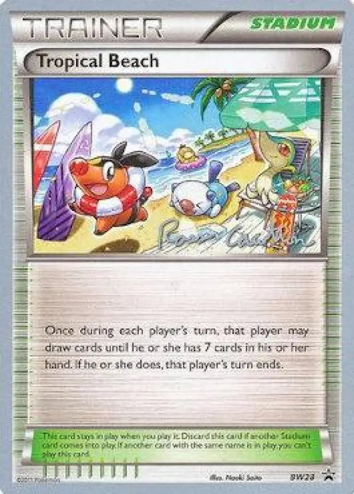 Tropical Beach (BW28/101) (The Truth - Ross Cawthon) [World Championships 2011] - Pokemon Single