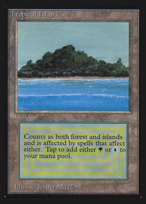 Tropical Island [International Collectors’ Edition] - MTG Single