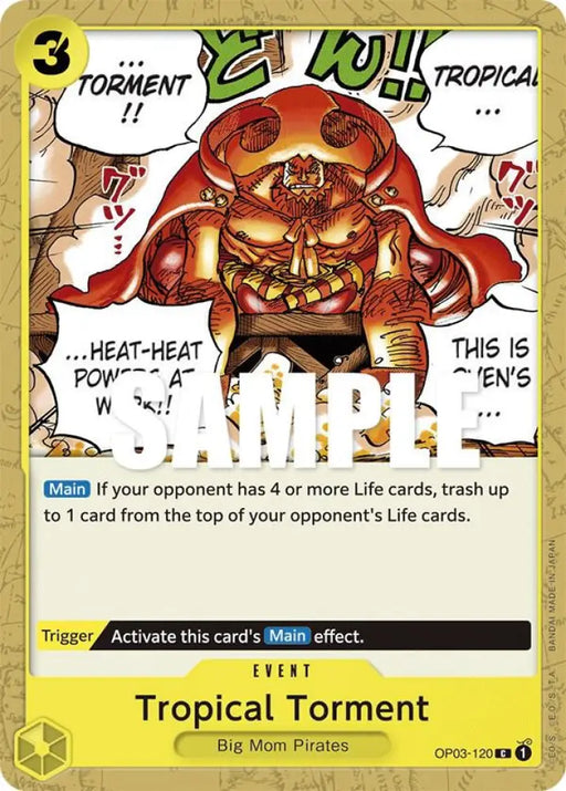 Tropical Torment (OP03-120) [Pillars of Strength]