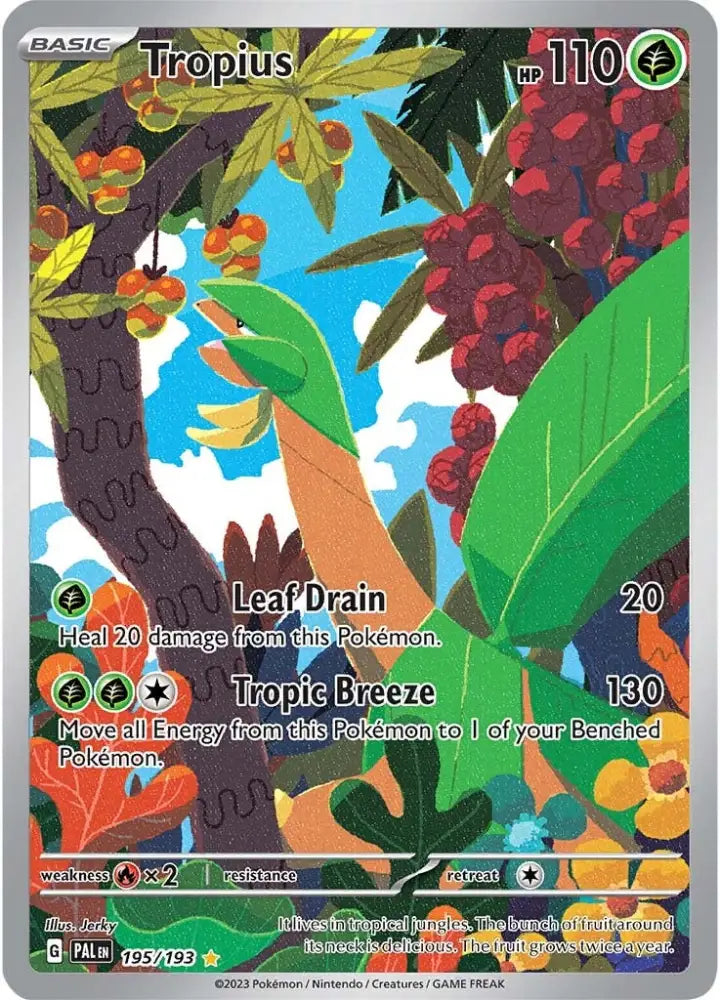 Tropius (195/193) [Scarlet & Violet: Paldea Evolved] - Pokemon Single