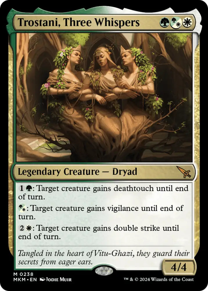 Trostani Three Whispers [Murders at Karlov Manor] - MTG Single