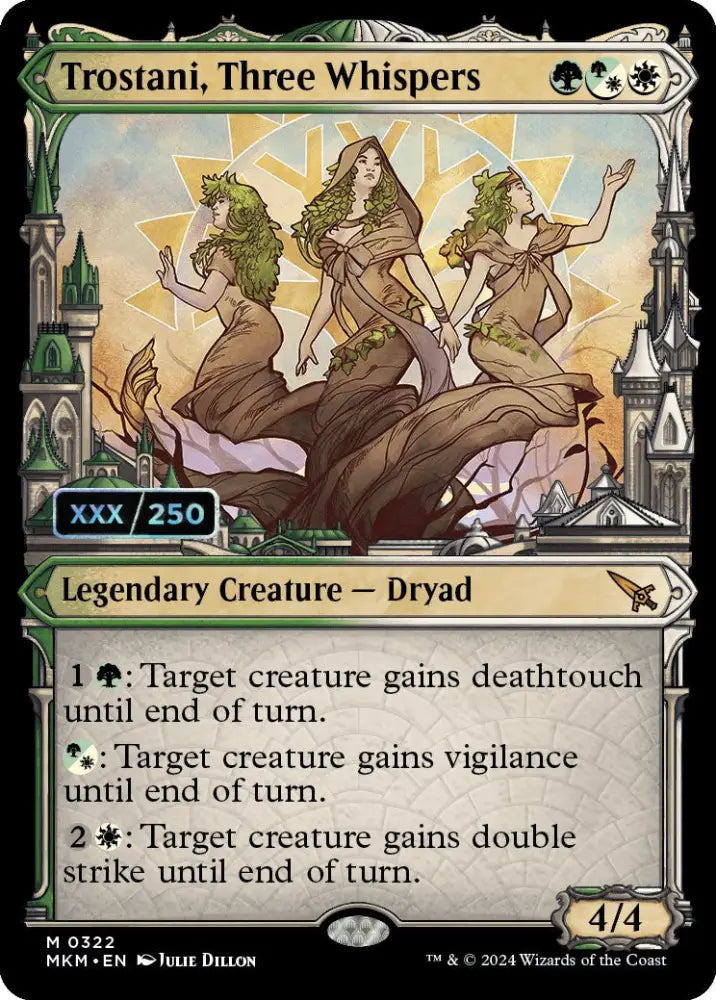 Trostani Three Whispers (Serialized) [Murders at Karlov Manor] - MTG Single